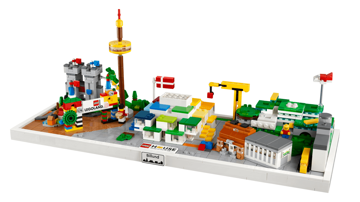 LEGO sættet I ❤️ Billund
