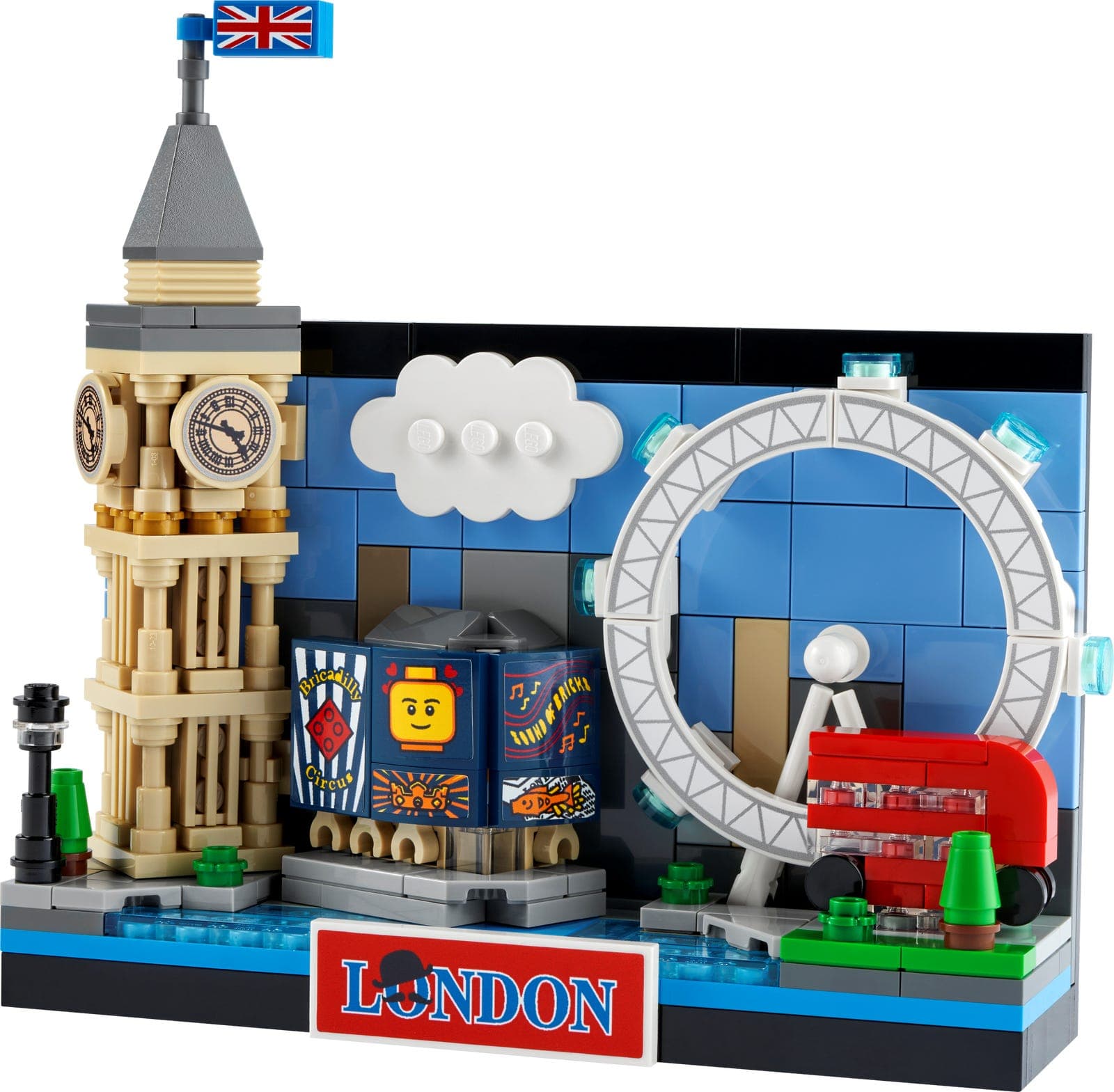 LEGO sættet London Postcard