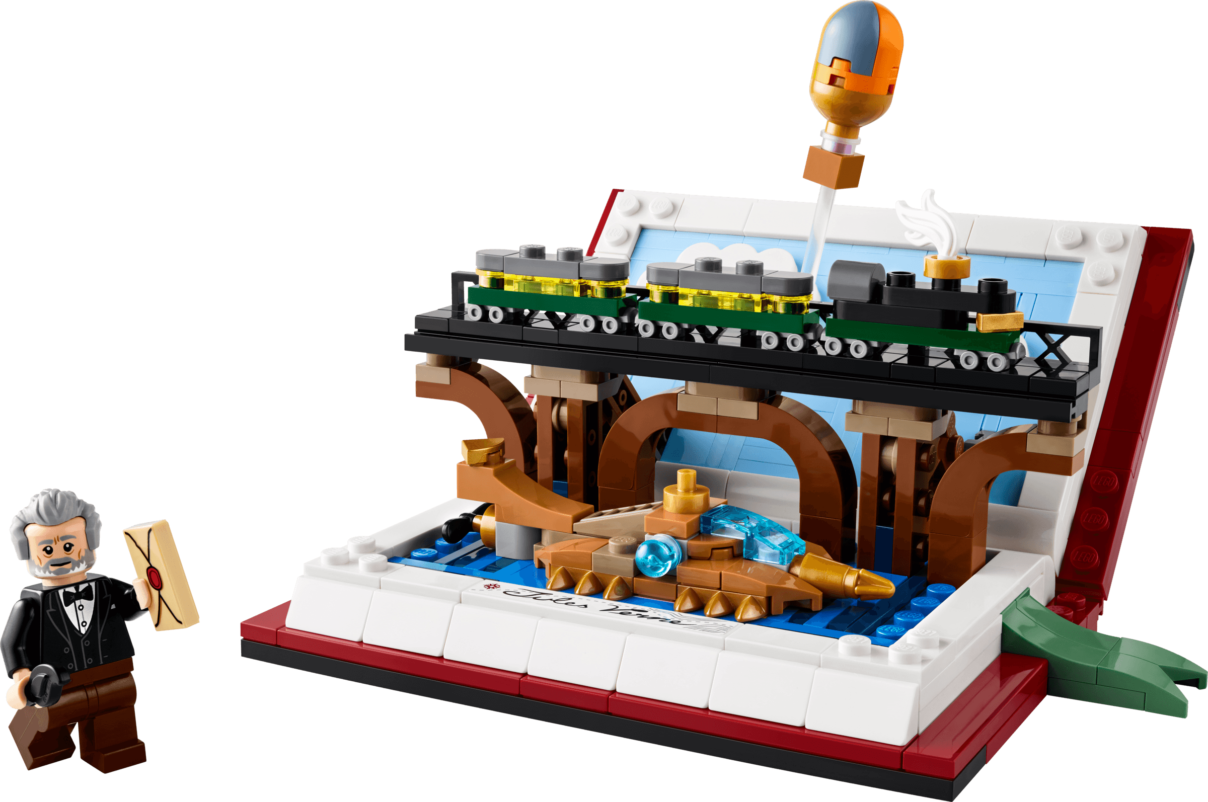 LEGO sættet Tribute to Jules Verne's Books