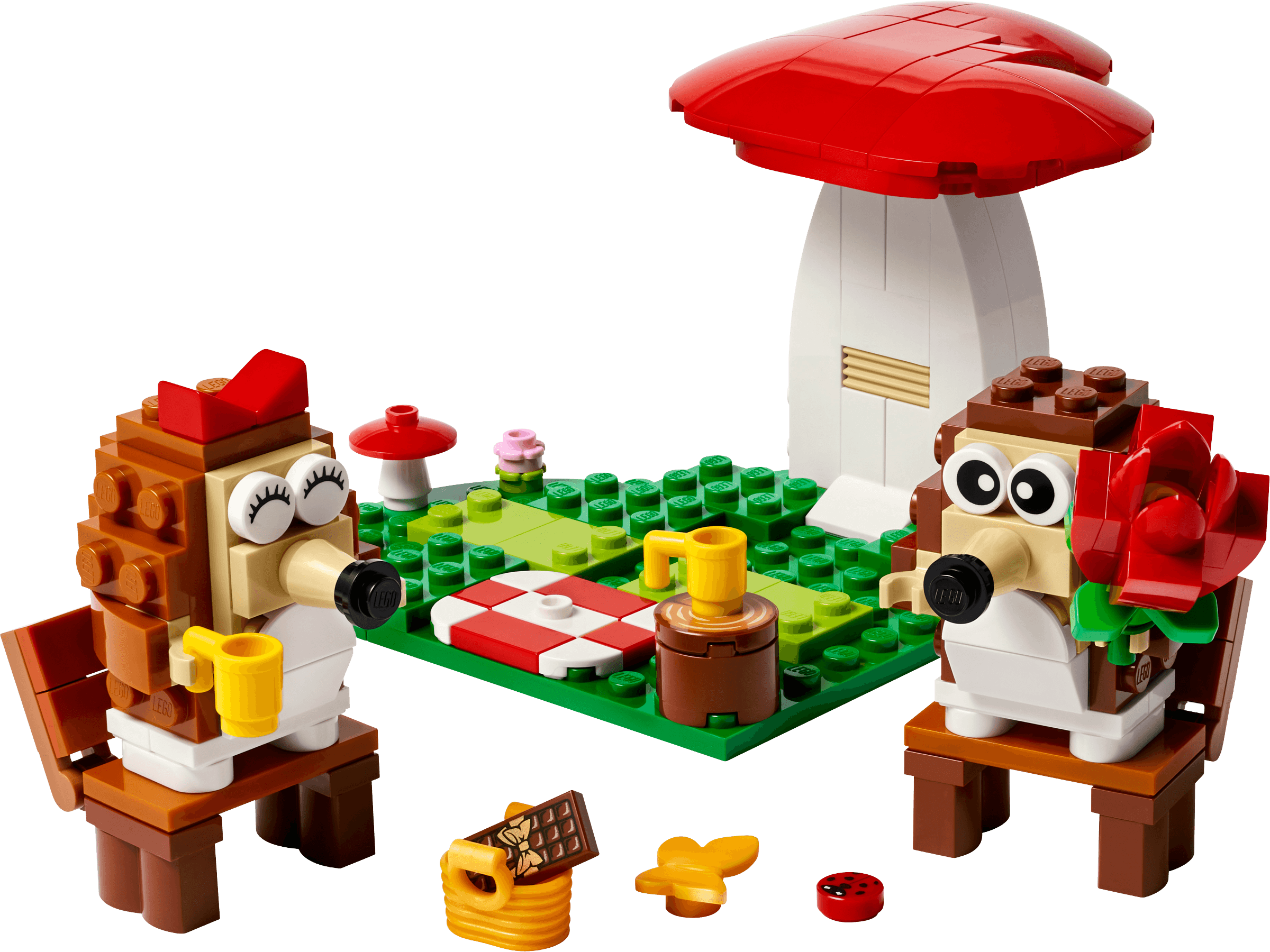 LEGO sættet Hedgehog Picnic Date