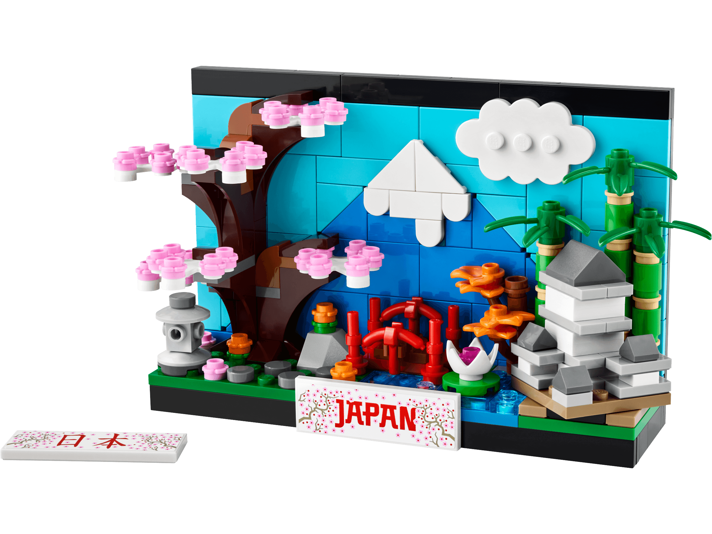 LEGO sættet Japan Postcard