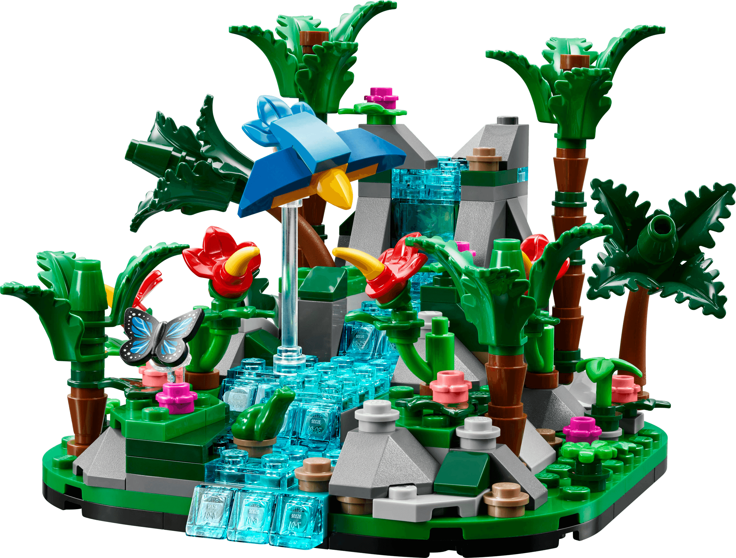 LEGO sættet Tropical Rainforest Diorama