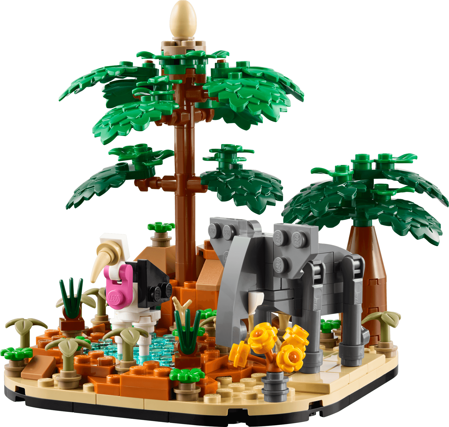 LEGO sættet African Savanna Diorama