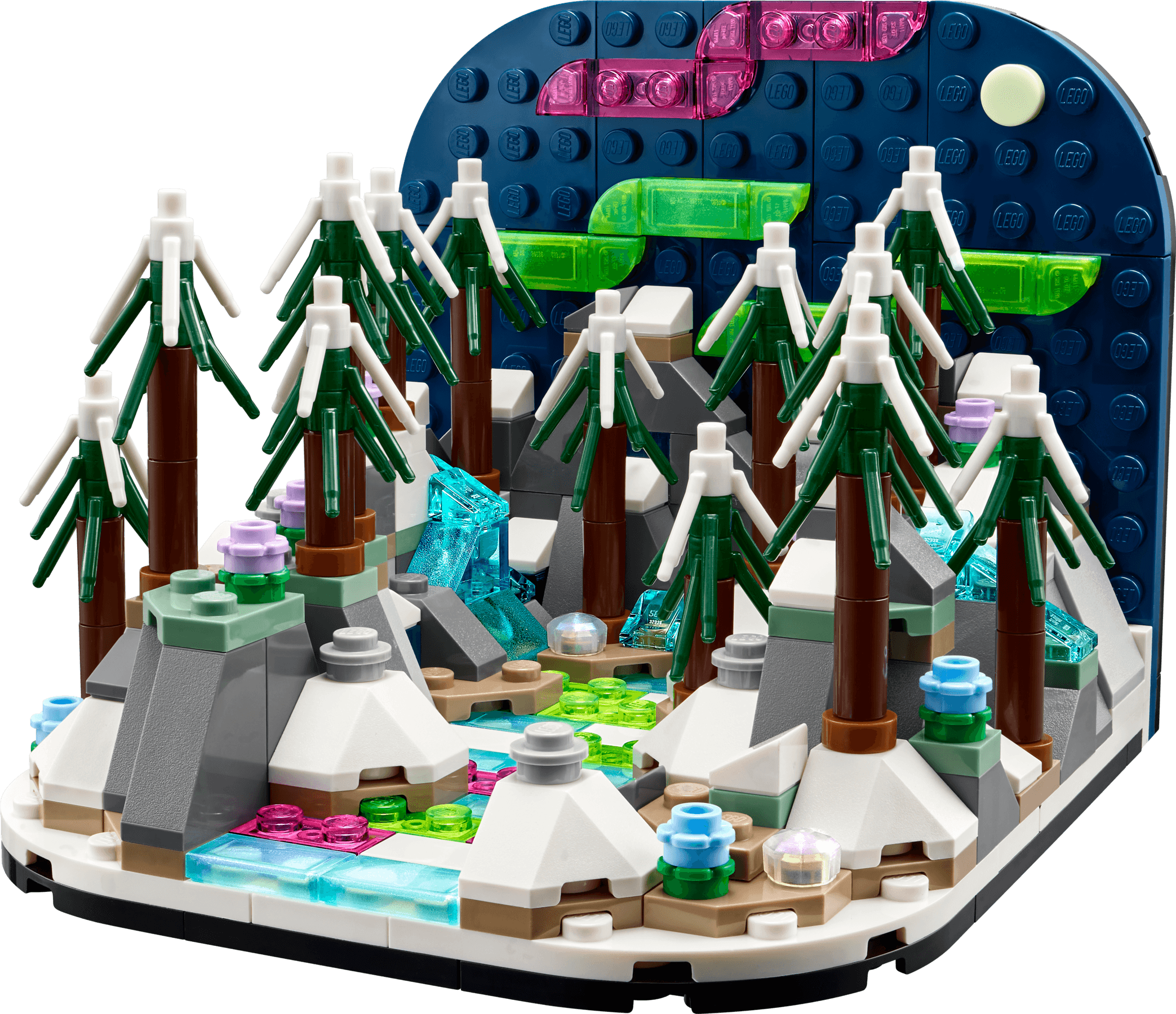 LEGO sættet Northern Lights Diorama