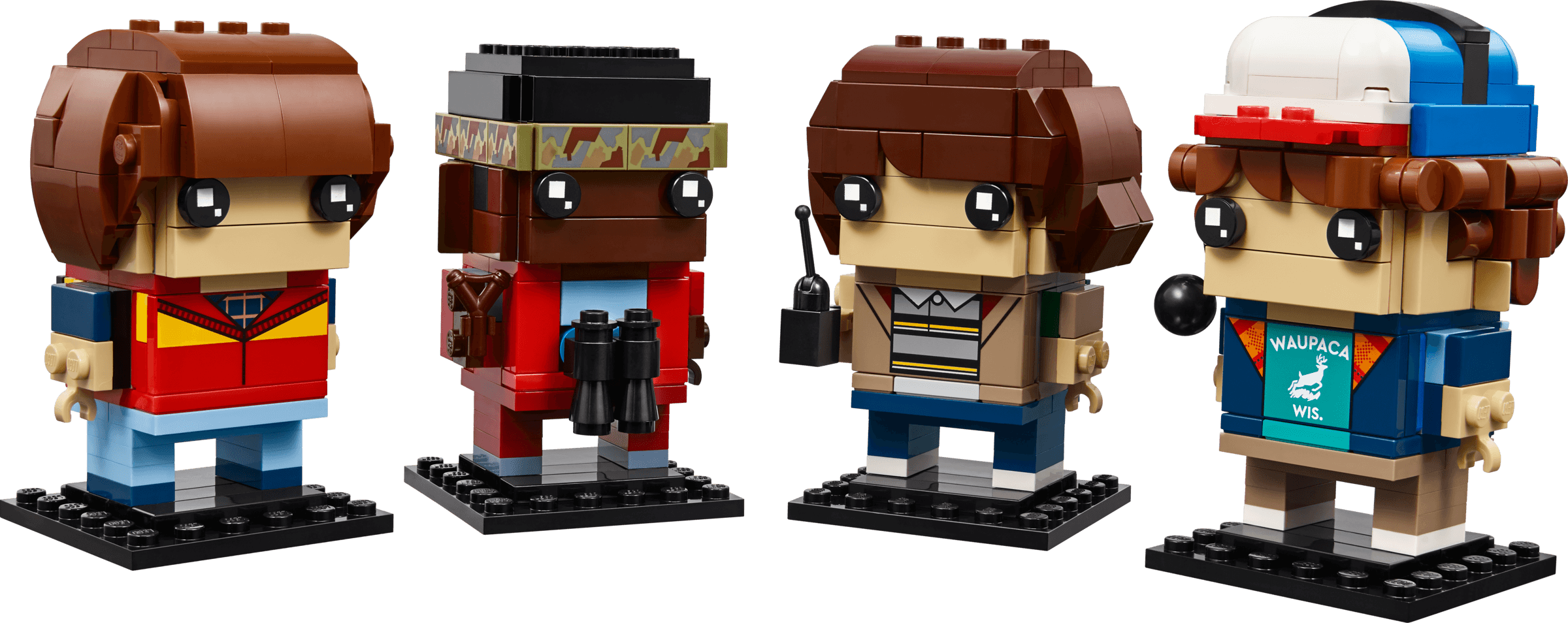 LEGO sættet Mike, Dustin, Lucas and Will Figures