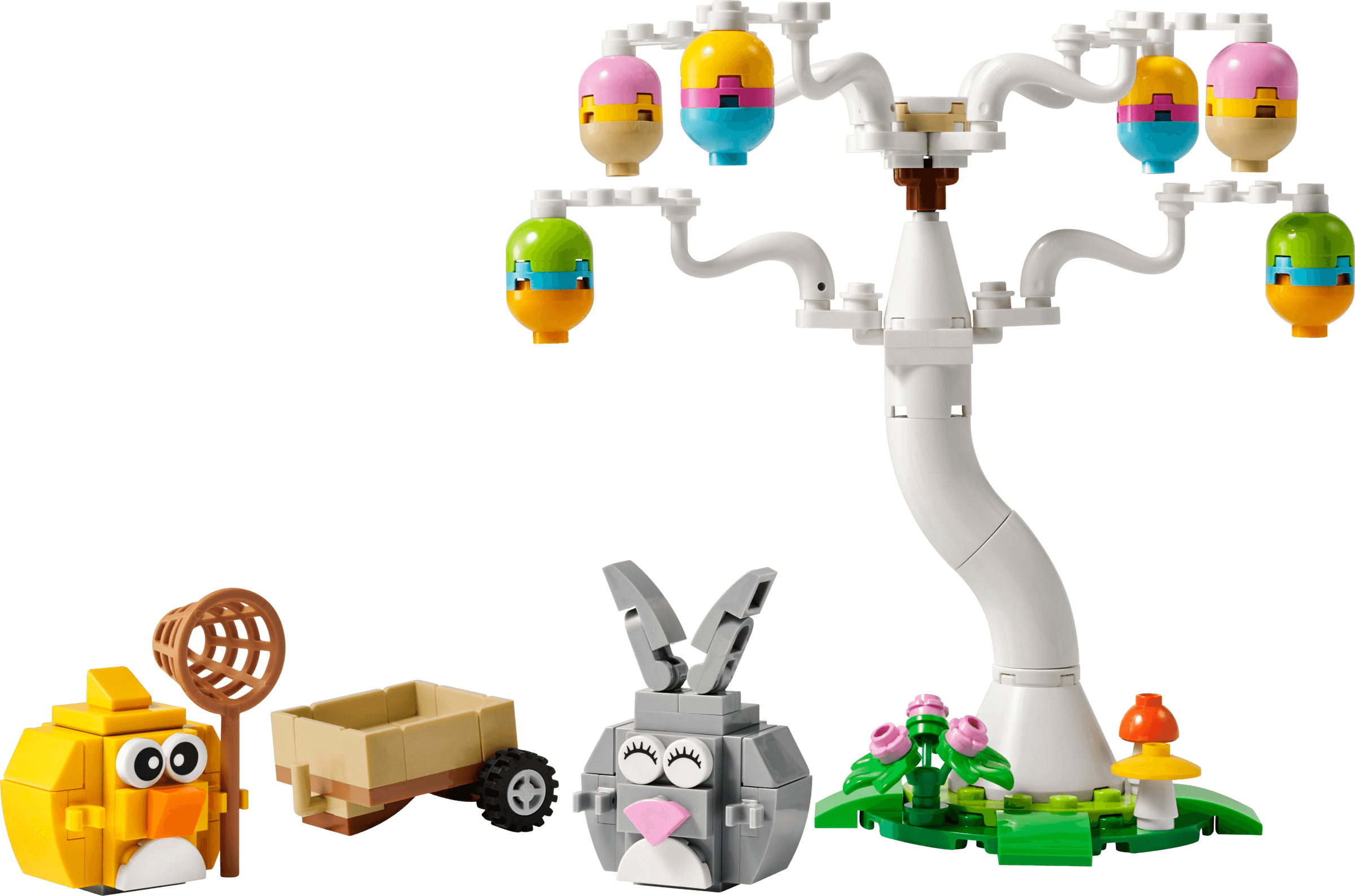 LEGO sættet Easter Bunny and Chick Egg Hunt
