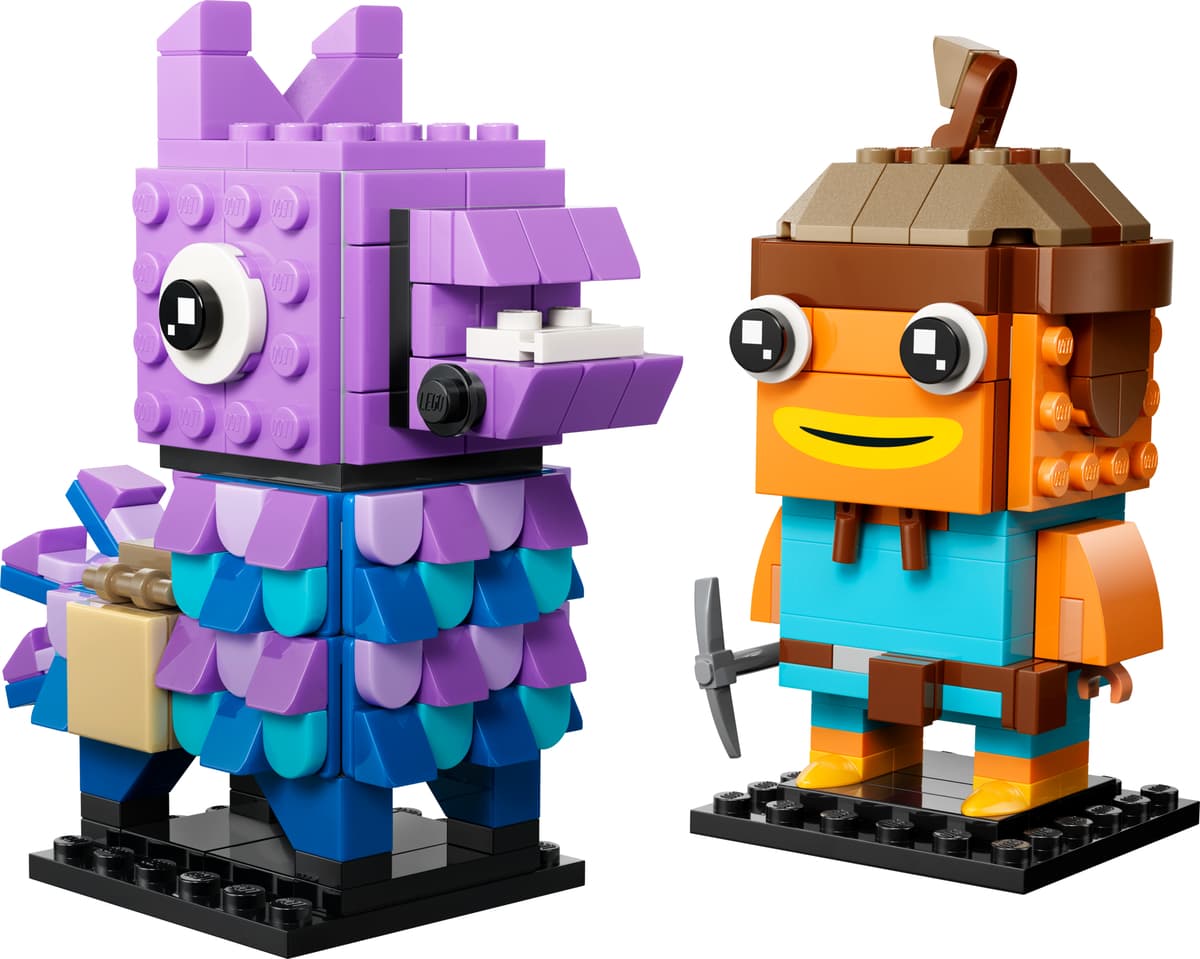 LEGO sættet Supply Llama & Fishstick Figures