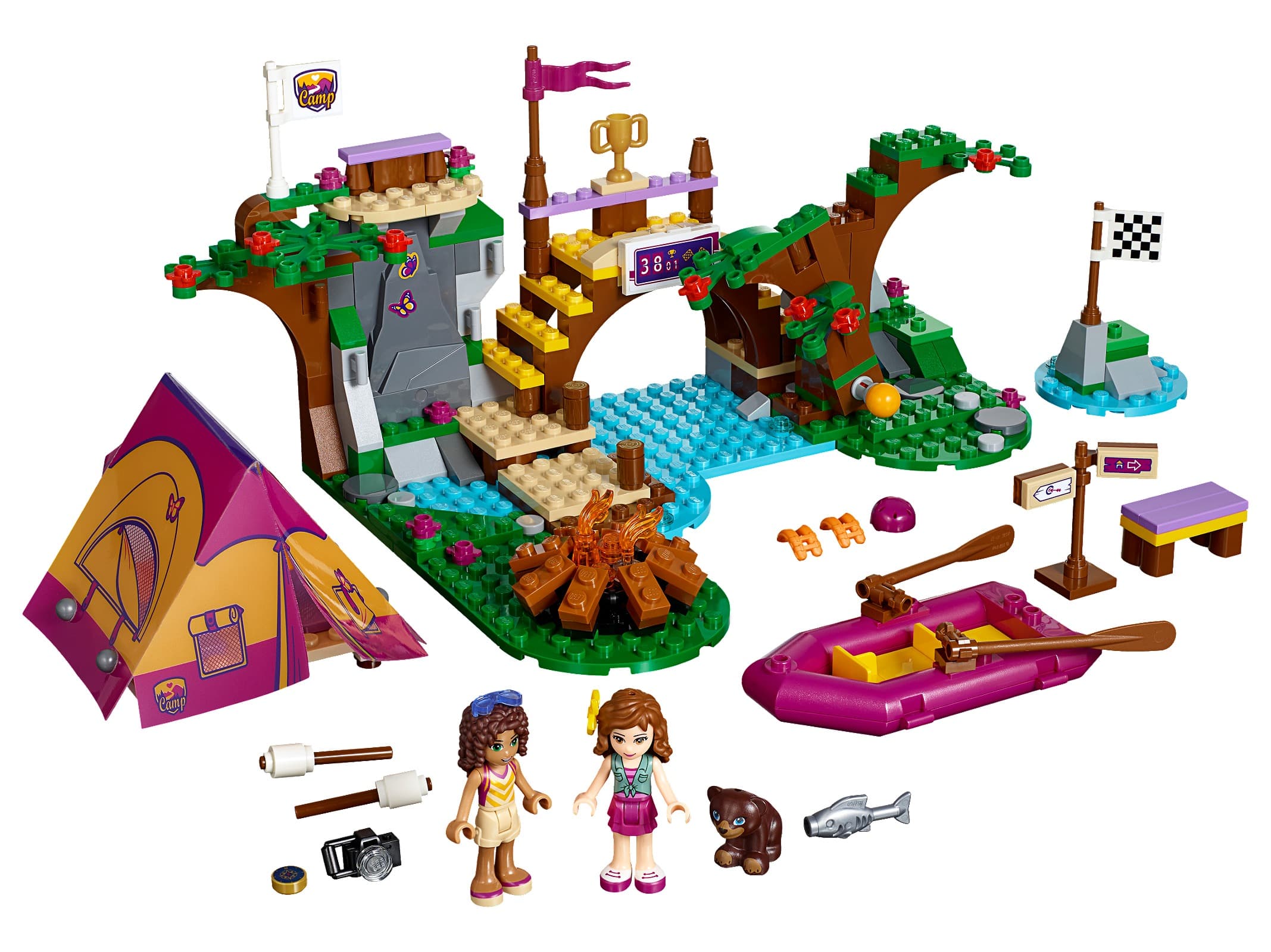 LEGO sættet Adventure Camp Rafting