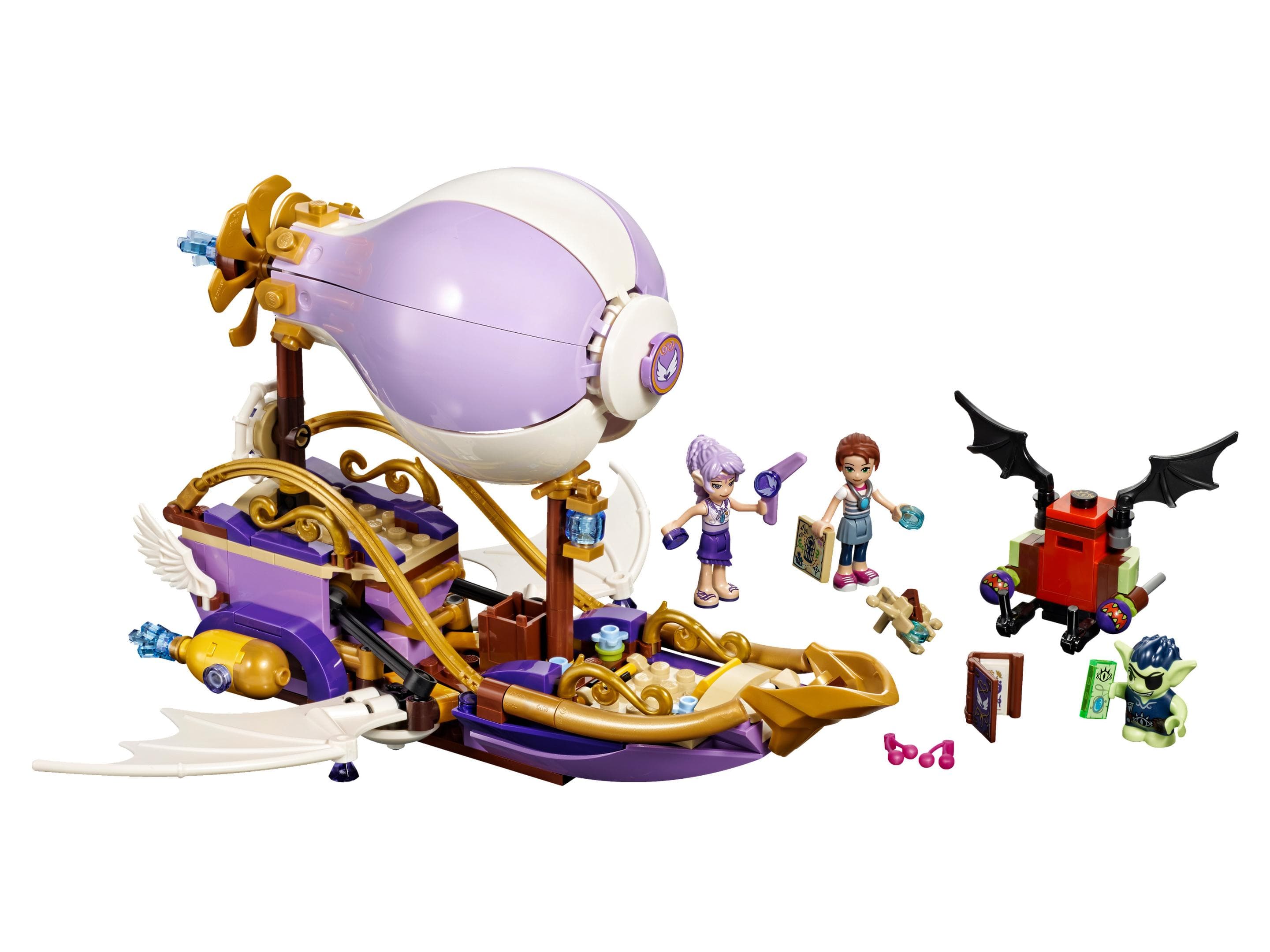 LEGO sættet Aira's Airship & the Amulet Chase