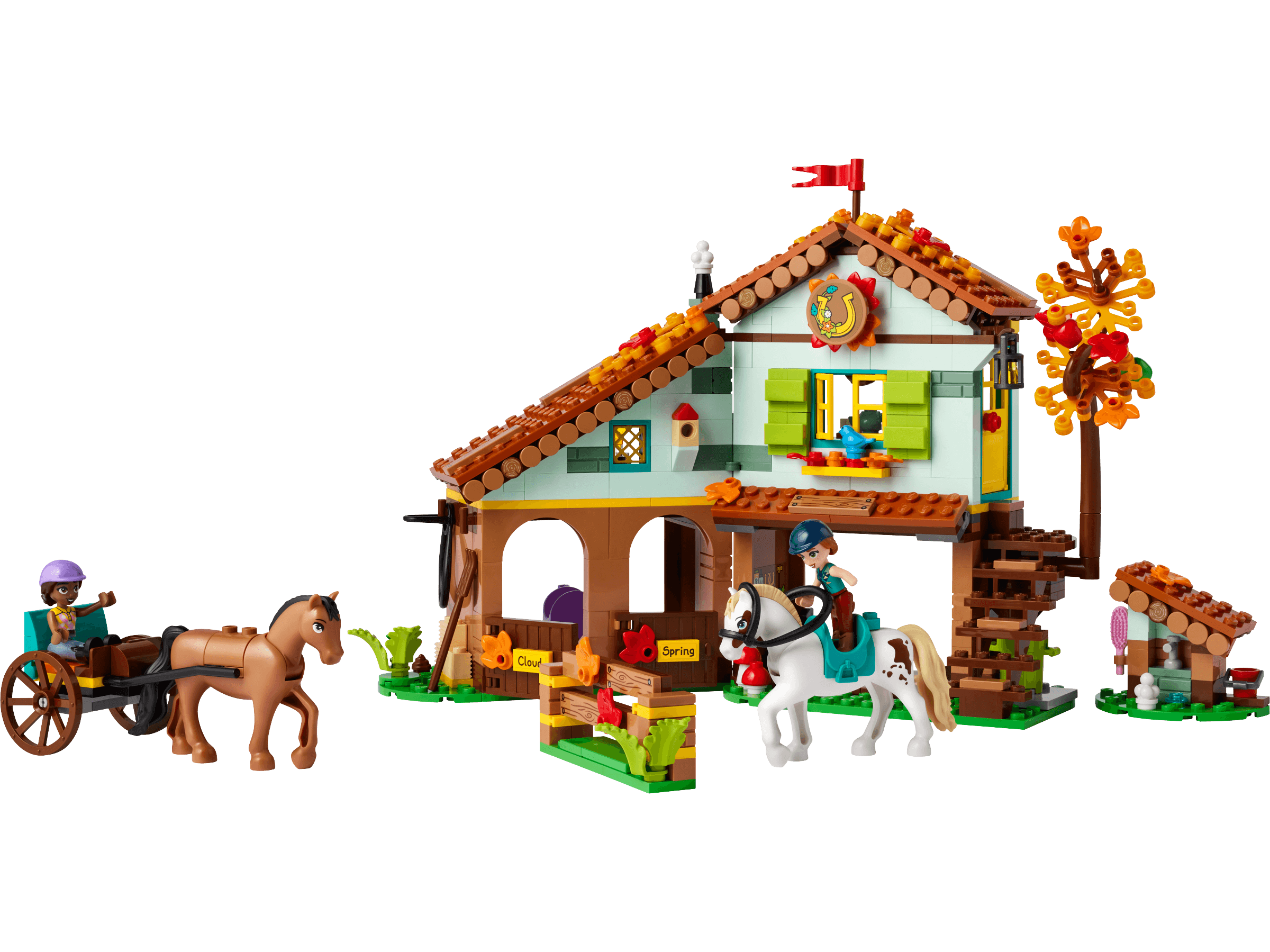 LEGO sættet Autumn's Horse Stable