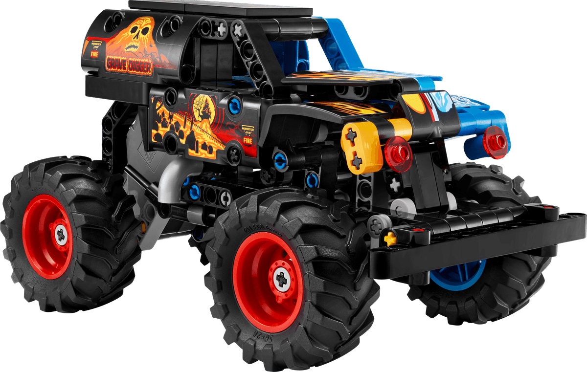 LEGO sættet Monster Jam Grave Digger Fire and Ice