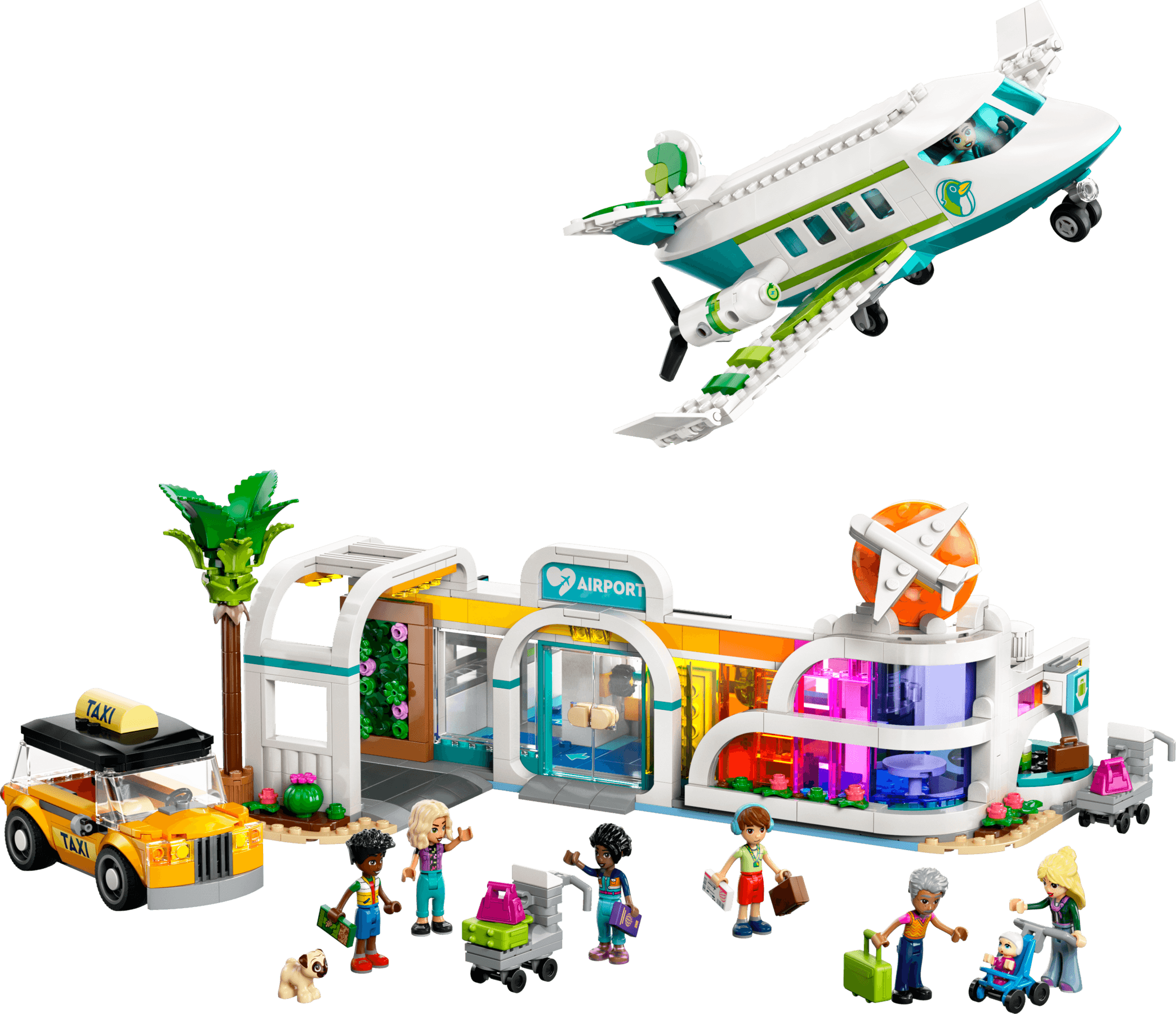 LEGO sættet Heartlake City Airport and Airplane
