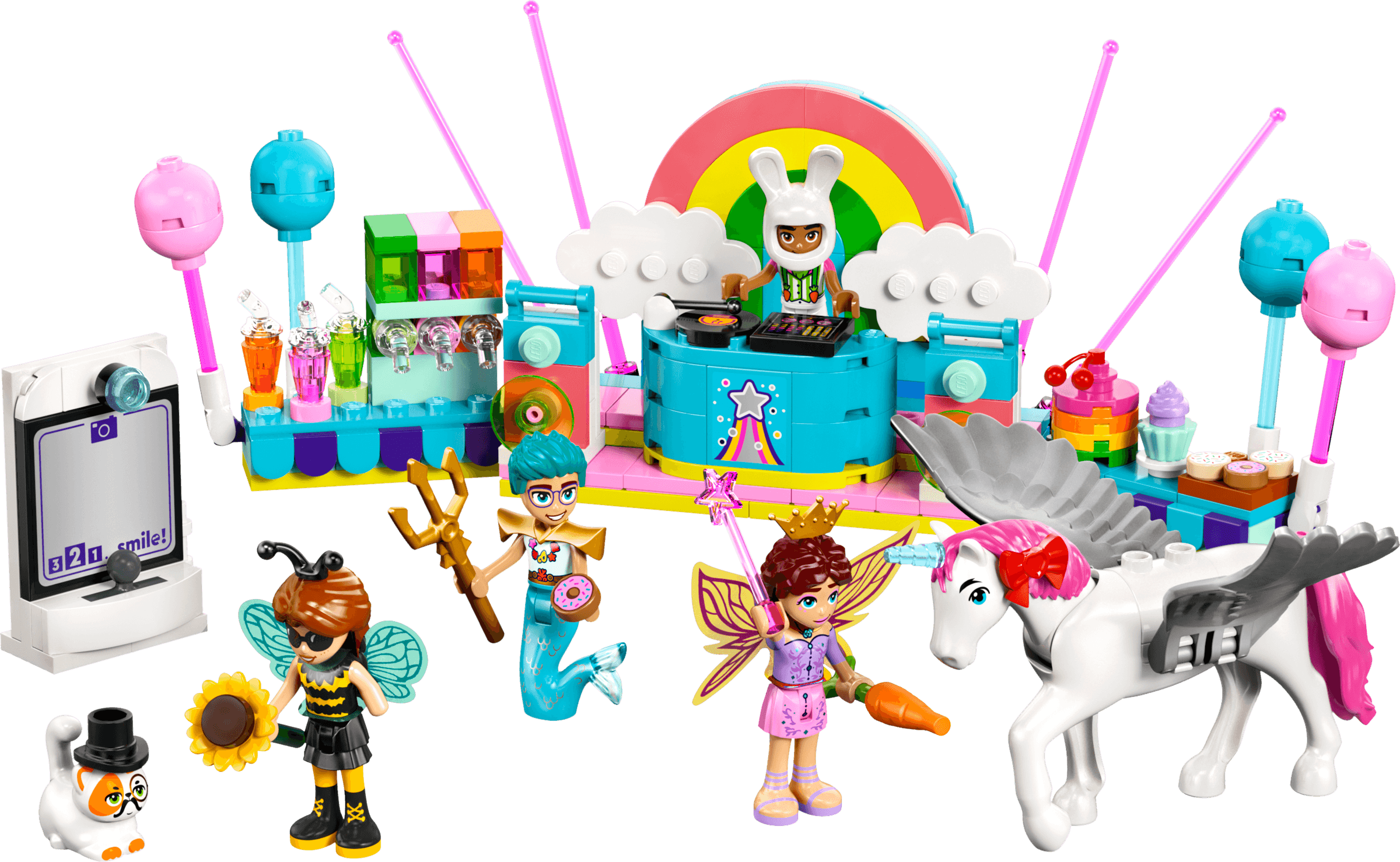 LEGO sættet Costume Party with Unicorn & Fairy