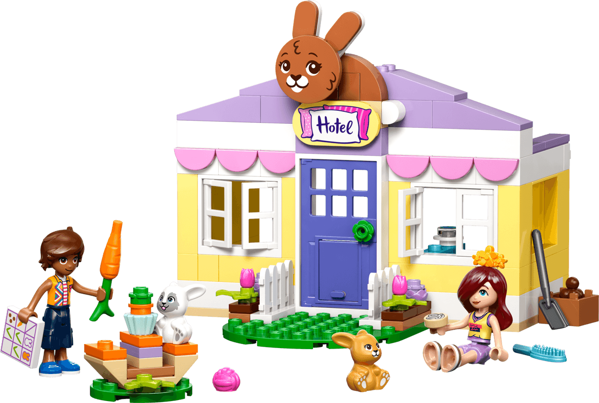 LEGO sættet Heartlake City Bunny Hotel