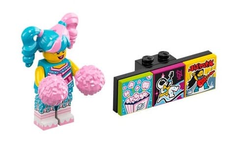 LEGO sættet Cotton Candy Cheerleader