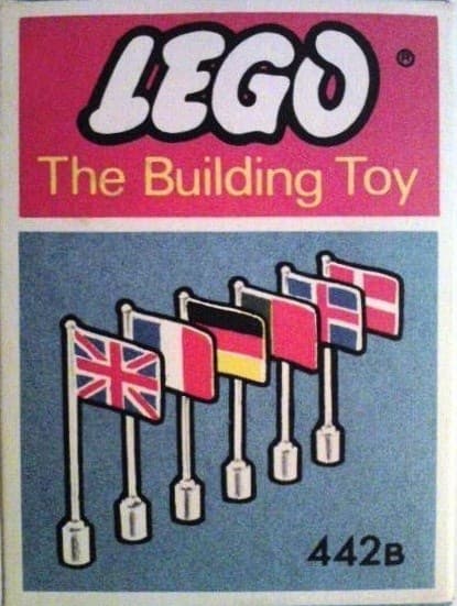 LEGO sættet 6 International Flags (The Building Toy)