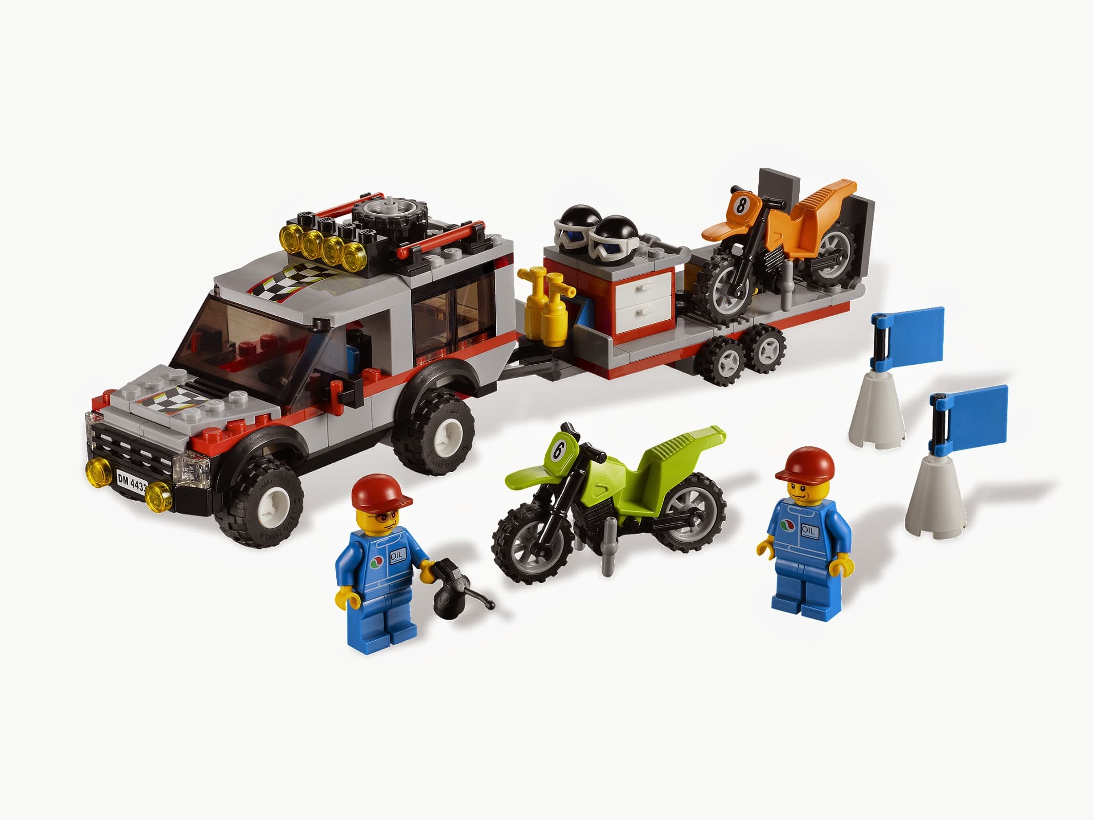 LEGO sættet Dirt Bike Transporter