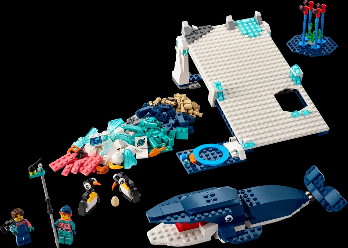 LEGO sættet Antarctic Animals Science Kit