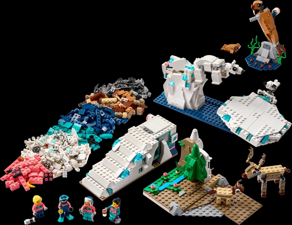 LEGO sættet Arctic Animals Science Kit