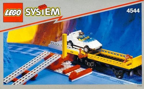 LEGO sættet Car Transport Wagon with Car