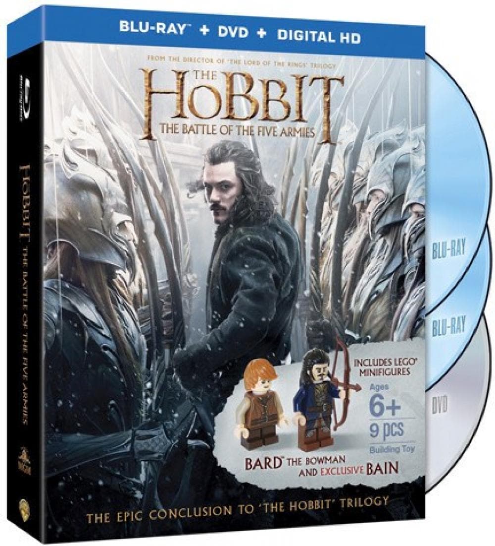 LEGO sættet The Hobbit - The Battle of the Five Armies (Blu-ray with Minifigures)
