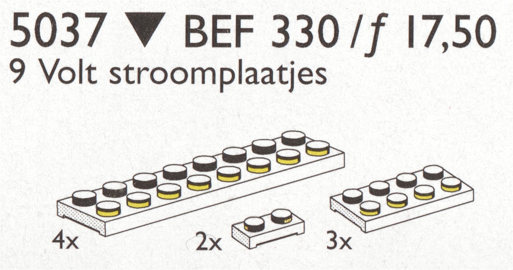 LEGO sættet Current Carrying Plates