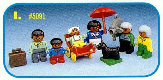 LEGO sættet Hispanic Family