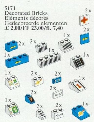 LEGO sættet Decorated Elements