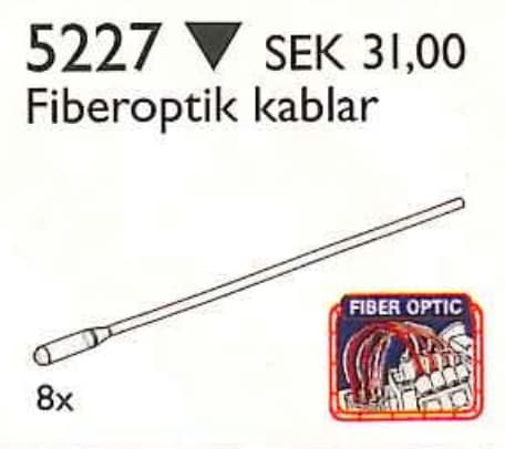 LEGO sættet Fiber Optic Cables