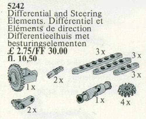 LEGO sættet Differential Gear Housing