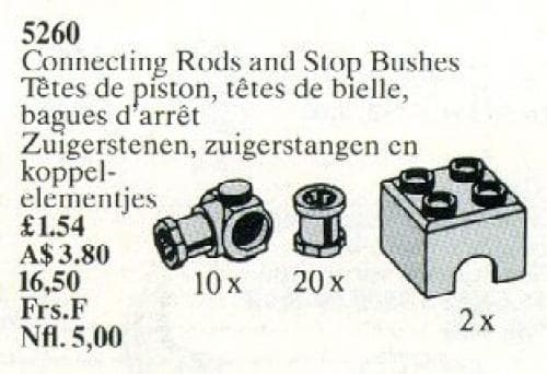 LEGO sættet Connecting Rods and Stop Bushes