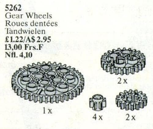LEGO sættet Gear Wheels