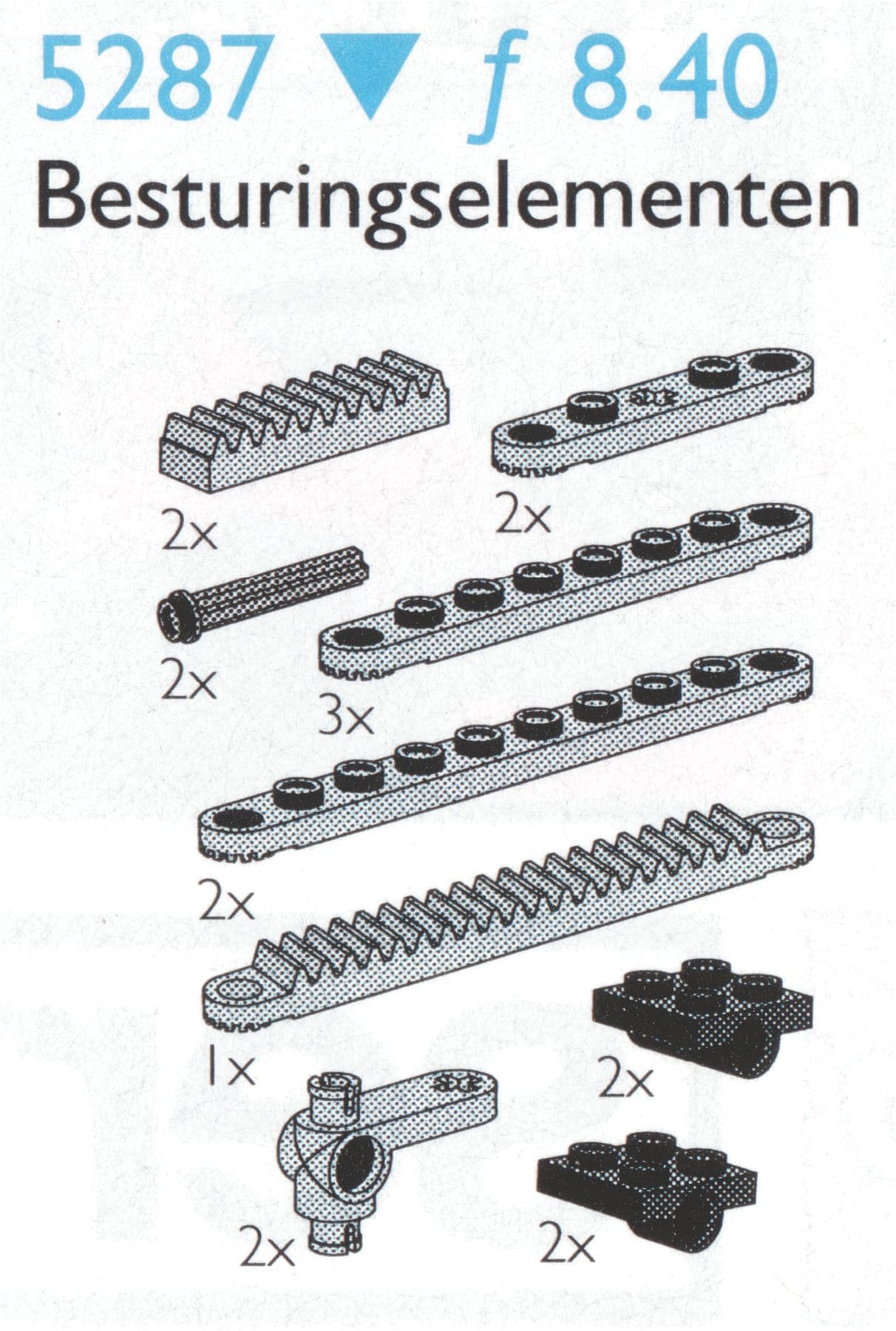 LEGO sættet Plates & Gear Racks / Plates, Gear Racks etc.