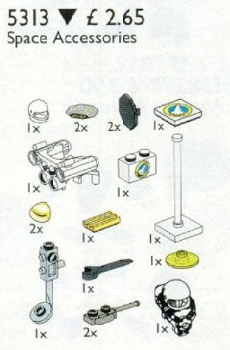 LEGO sættet Space Port Accessories