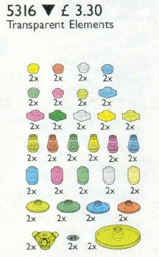LEGO sættet Transparent Elements