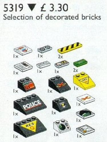 LEGO sættet Decorated Elements