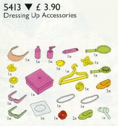 LEGO sættet Dressing Up Accessories