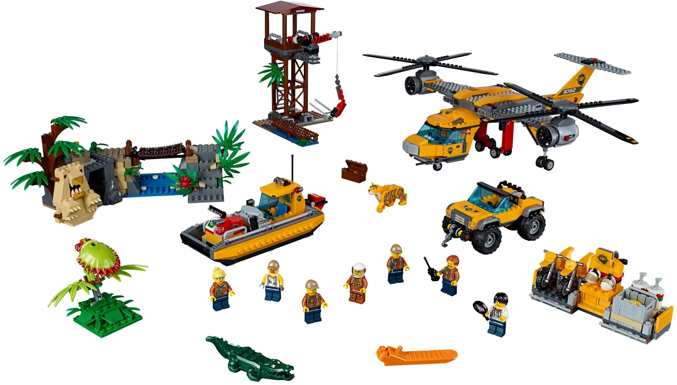 LEGO sættet Jungle Air Drop Helicopter