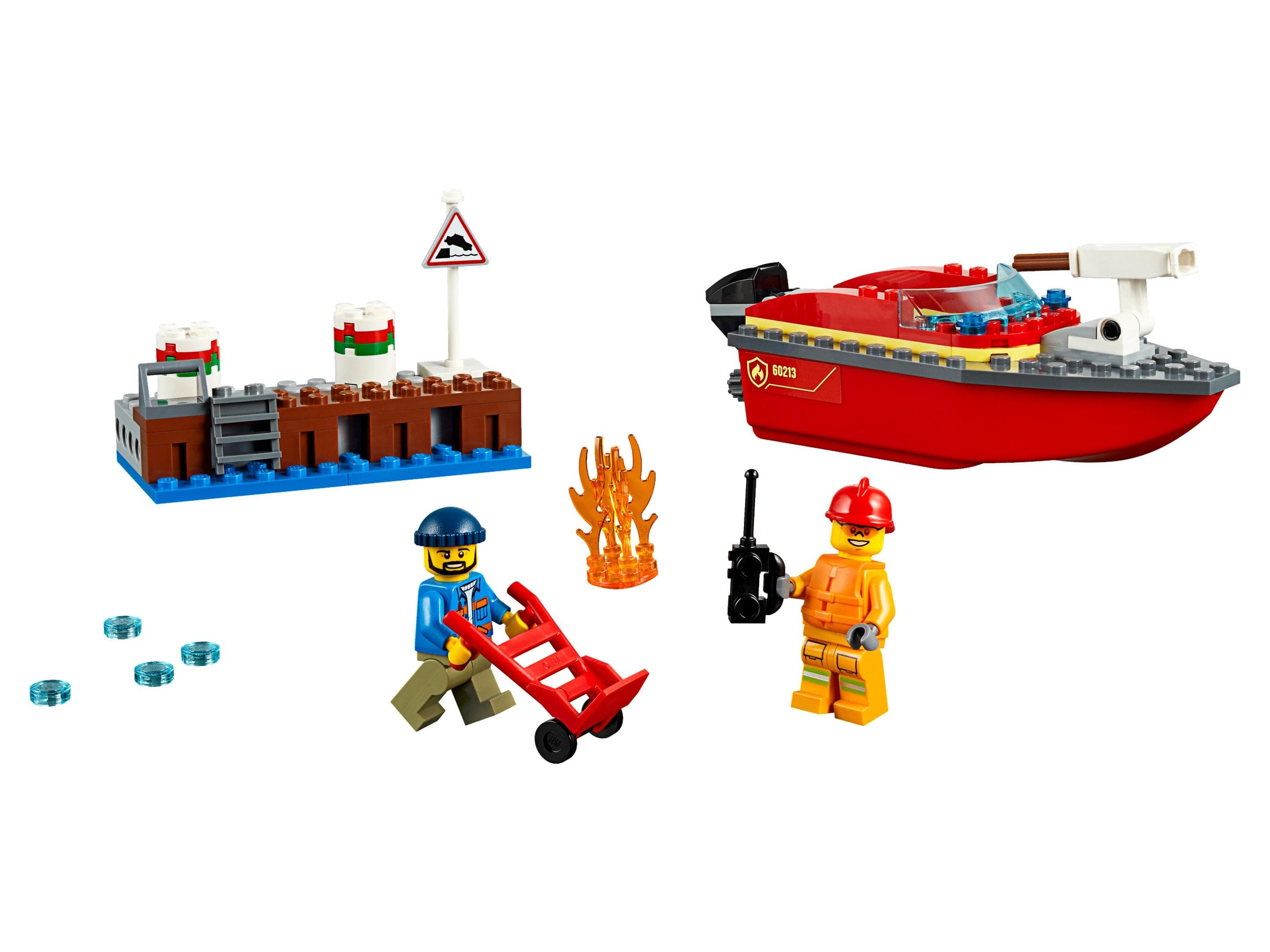 LEGO sættet Dock Side Fire