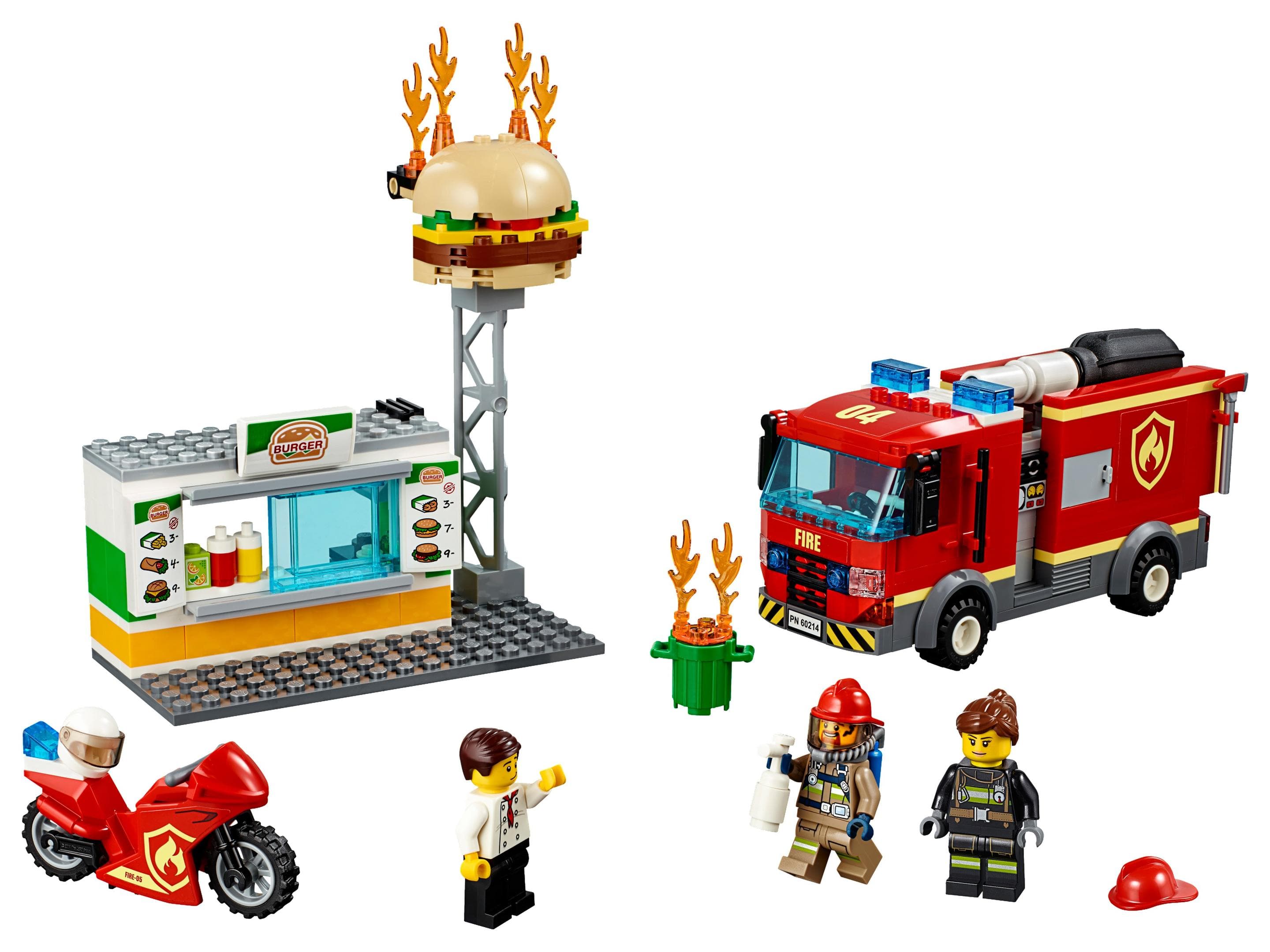 LEGO sættet Burger Bar Fire Rescue