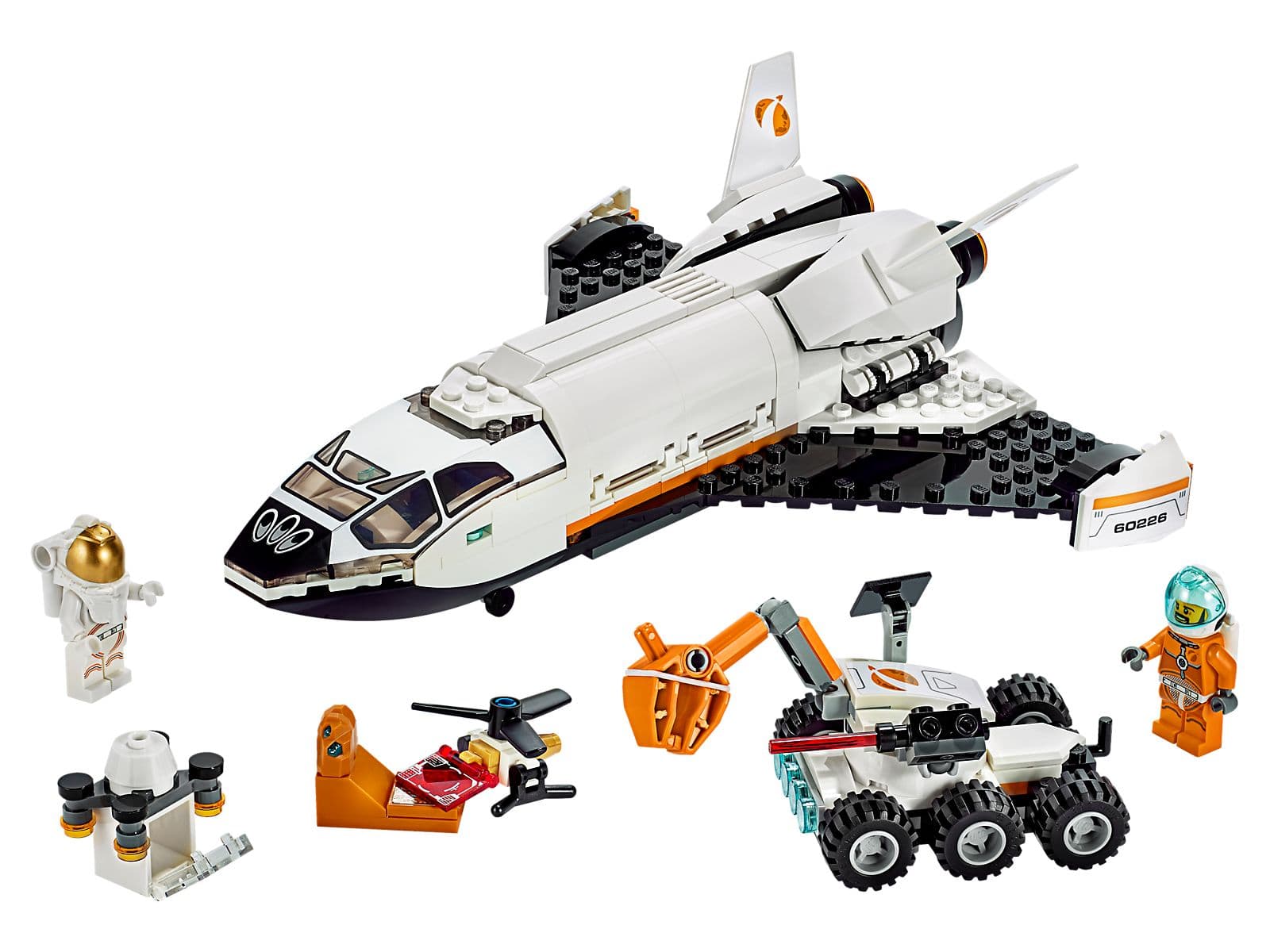 LEGO sættet Mars Research Shuttle
