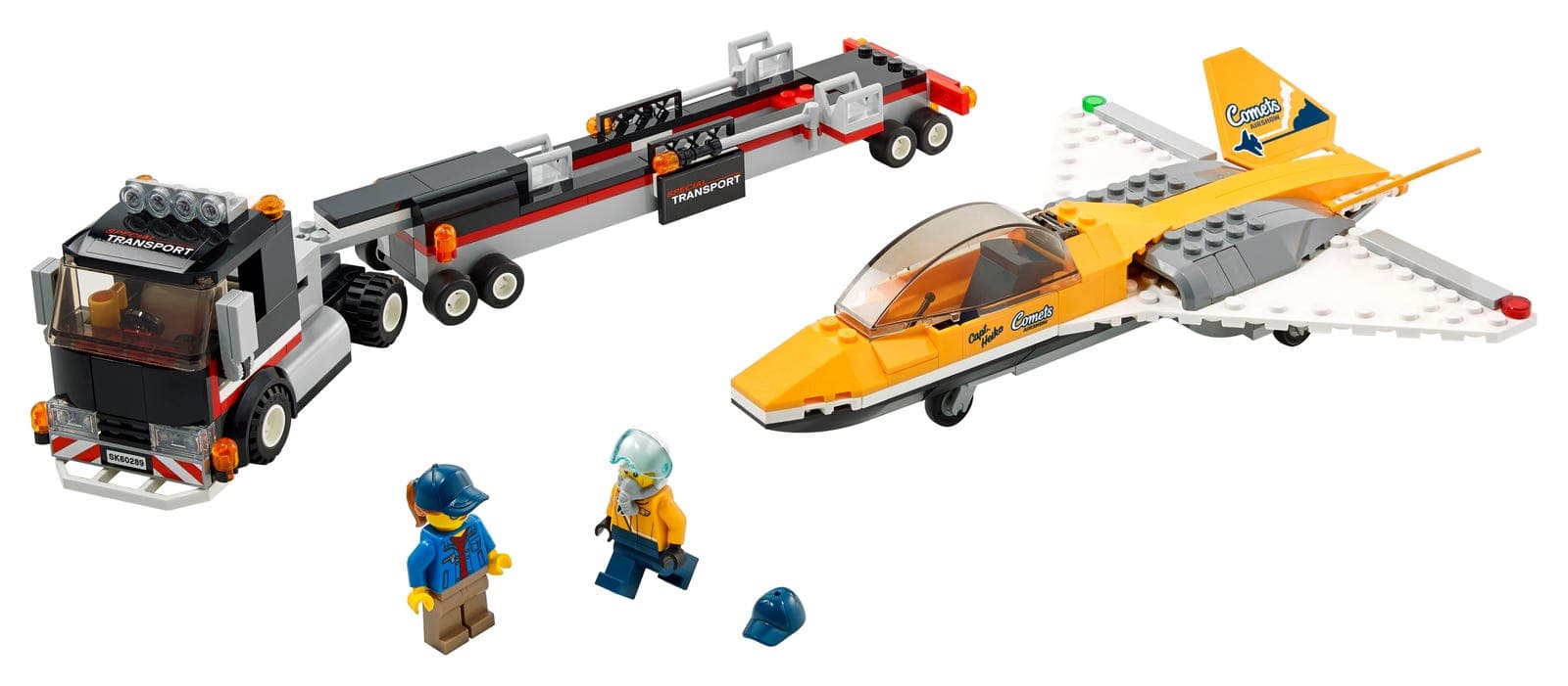 LEGO sættet Airshow Jet Transporter