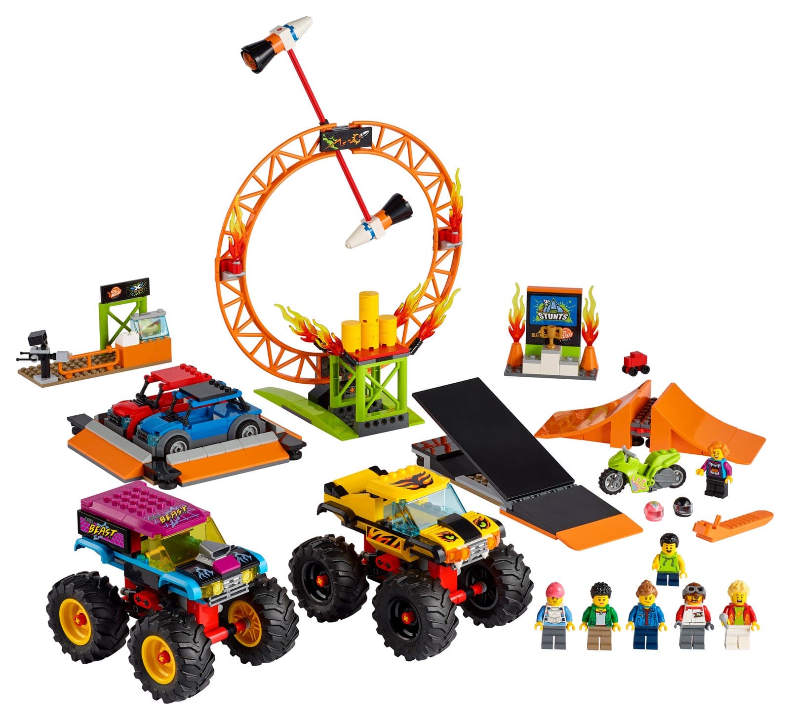LEGO sættet Stunt Show Arena