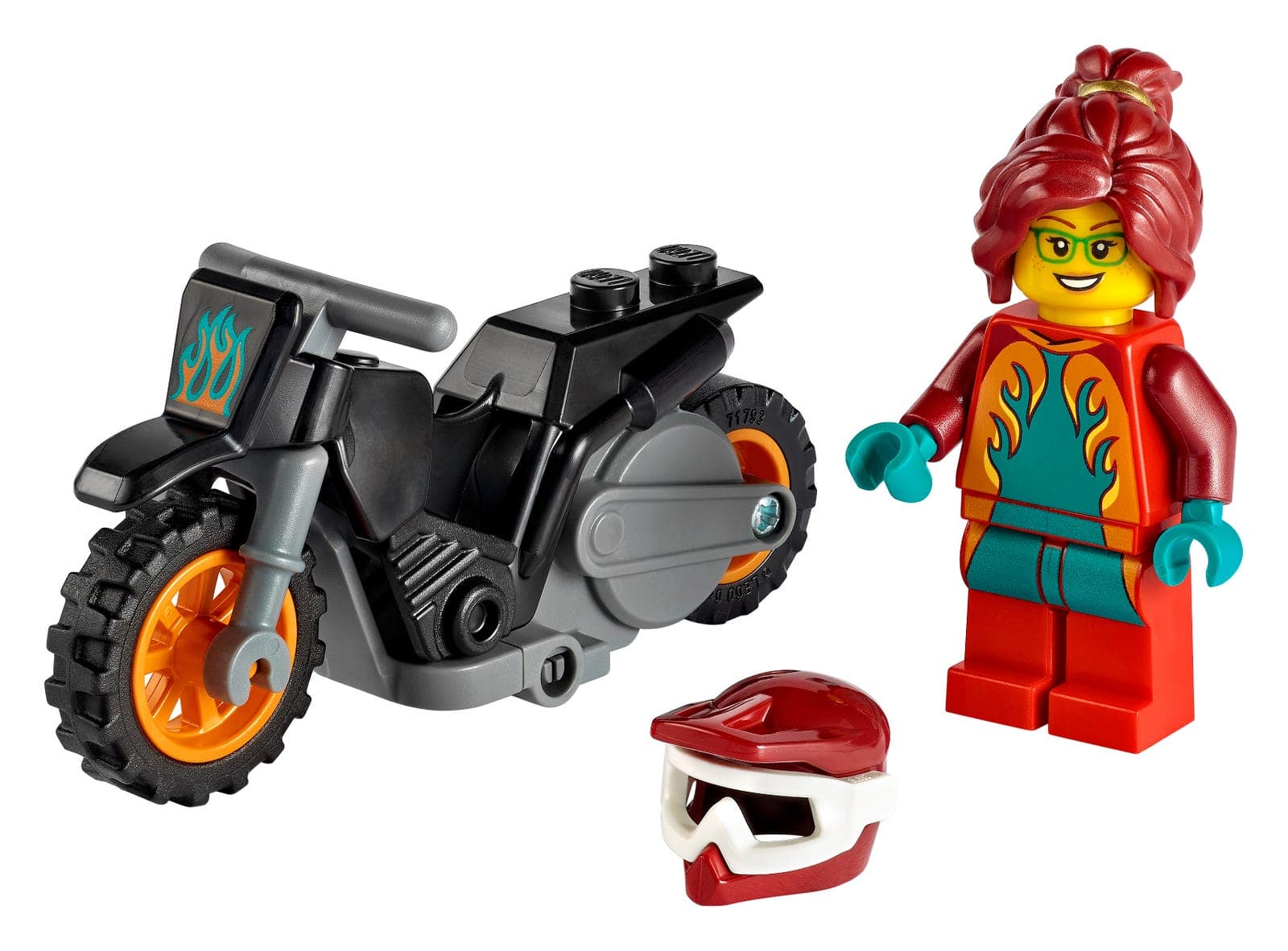 LEGO sættet Fire Stunt Bike