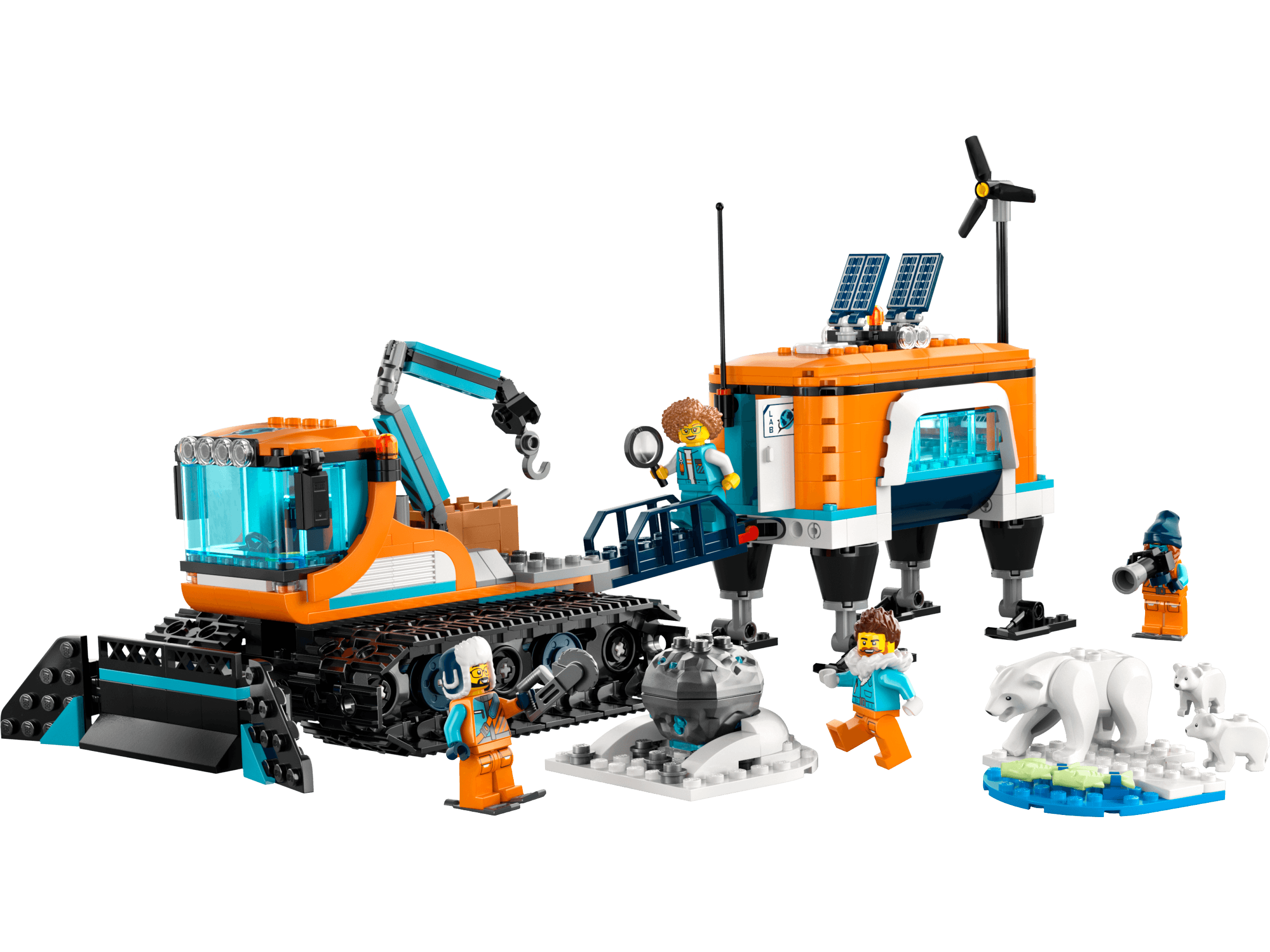 LEGO sættet Arctic Explorer Truck and Mobile Lab