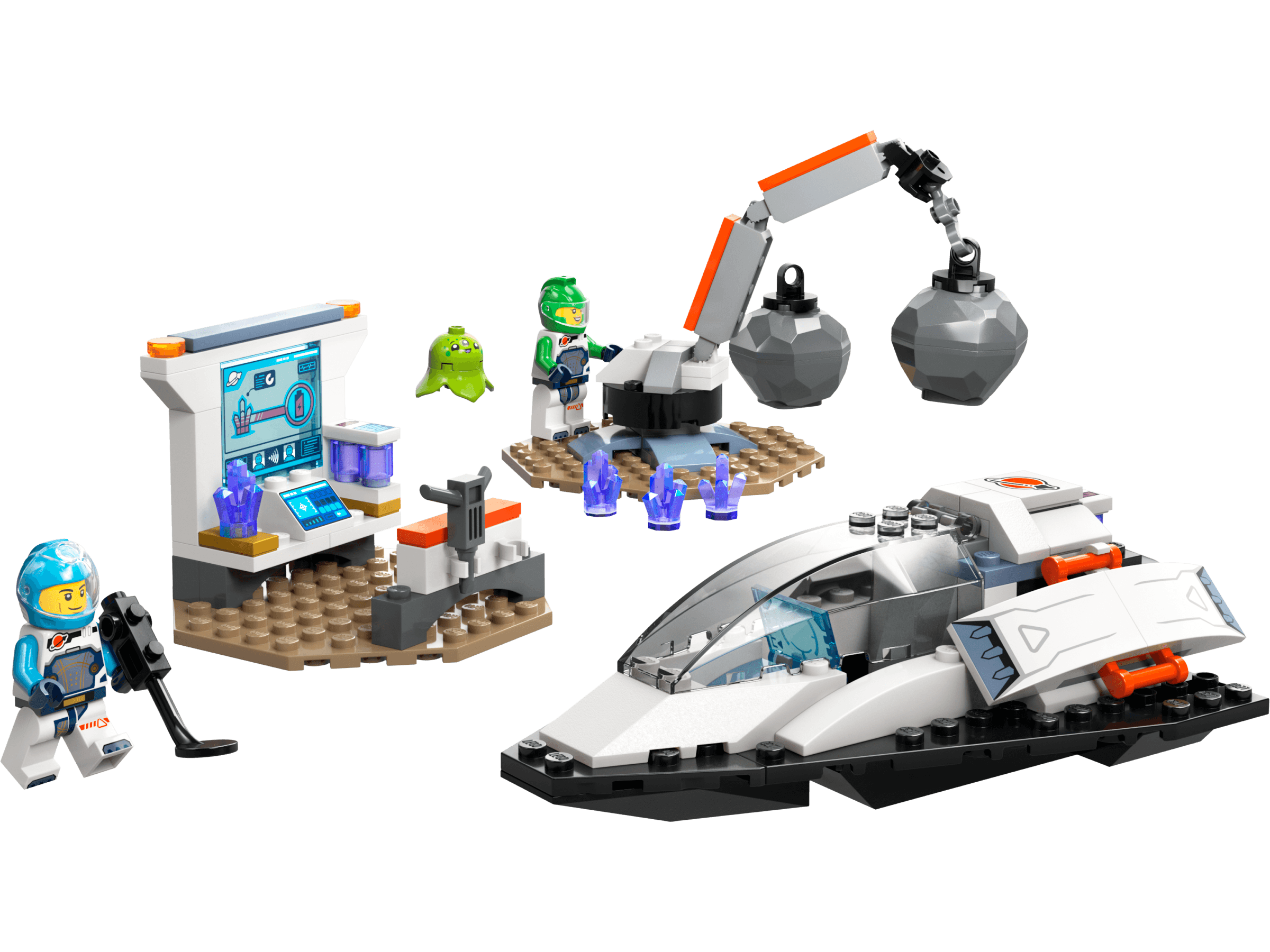 LEGO sættet Spaceship and Asteroid Discovery