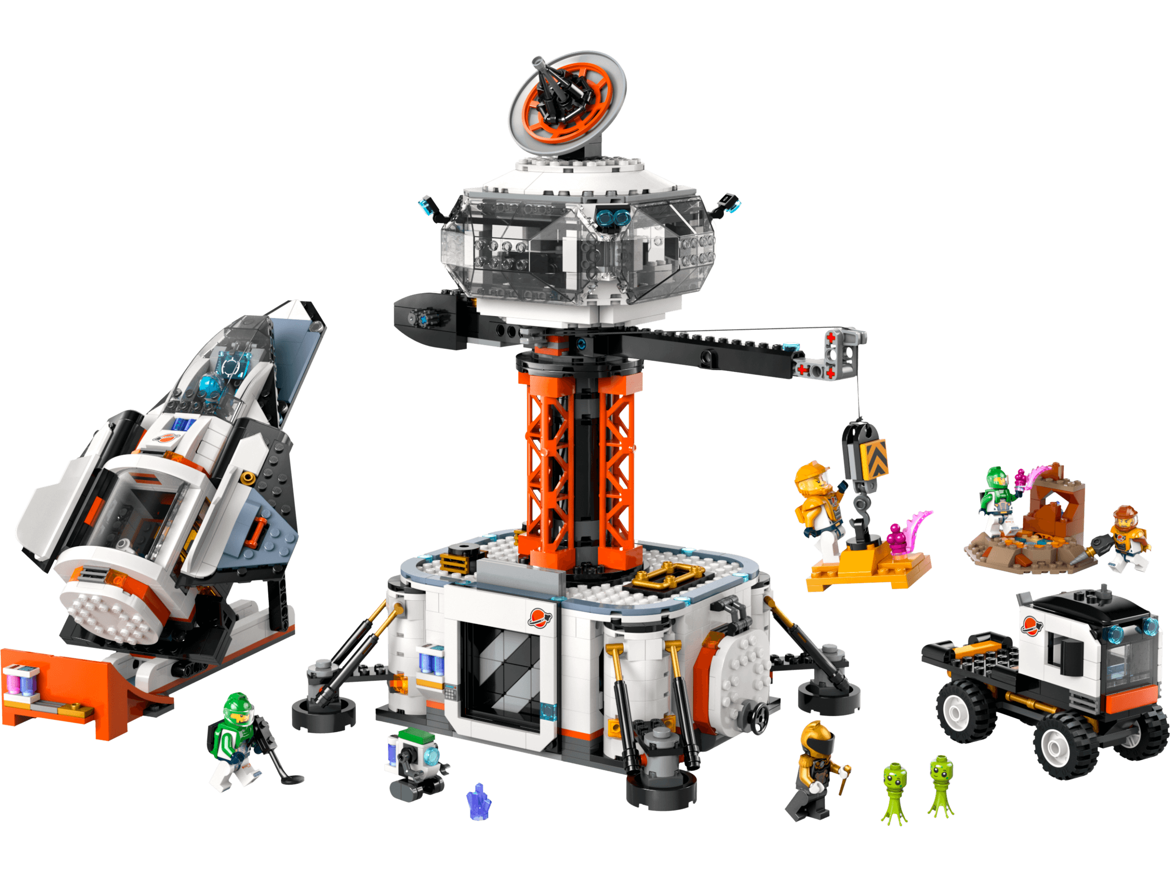 LEGO sættet Space Base and Rocket Launchpad