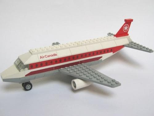 LEGO sættet Air Canada Jet Plane