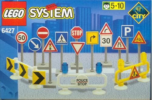 LEGO sættet Road Signs