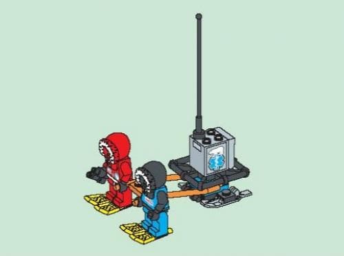 LEGO sættet Sledge